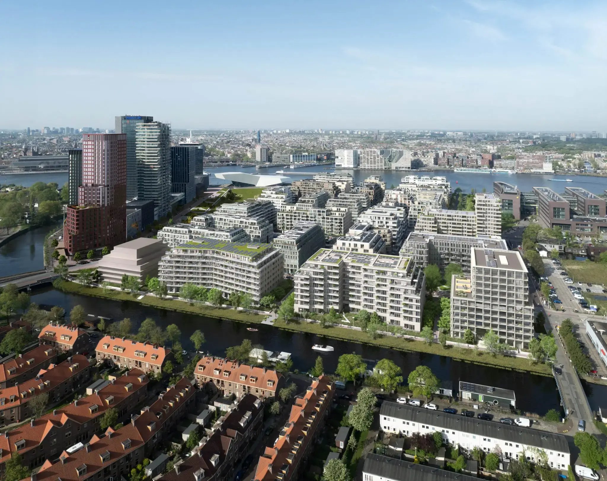Aan het IJ stadswijk