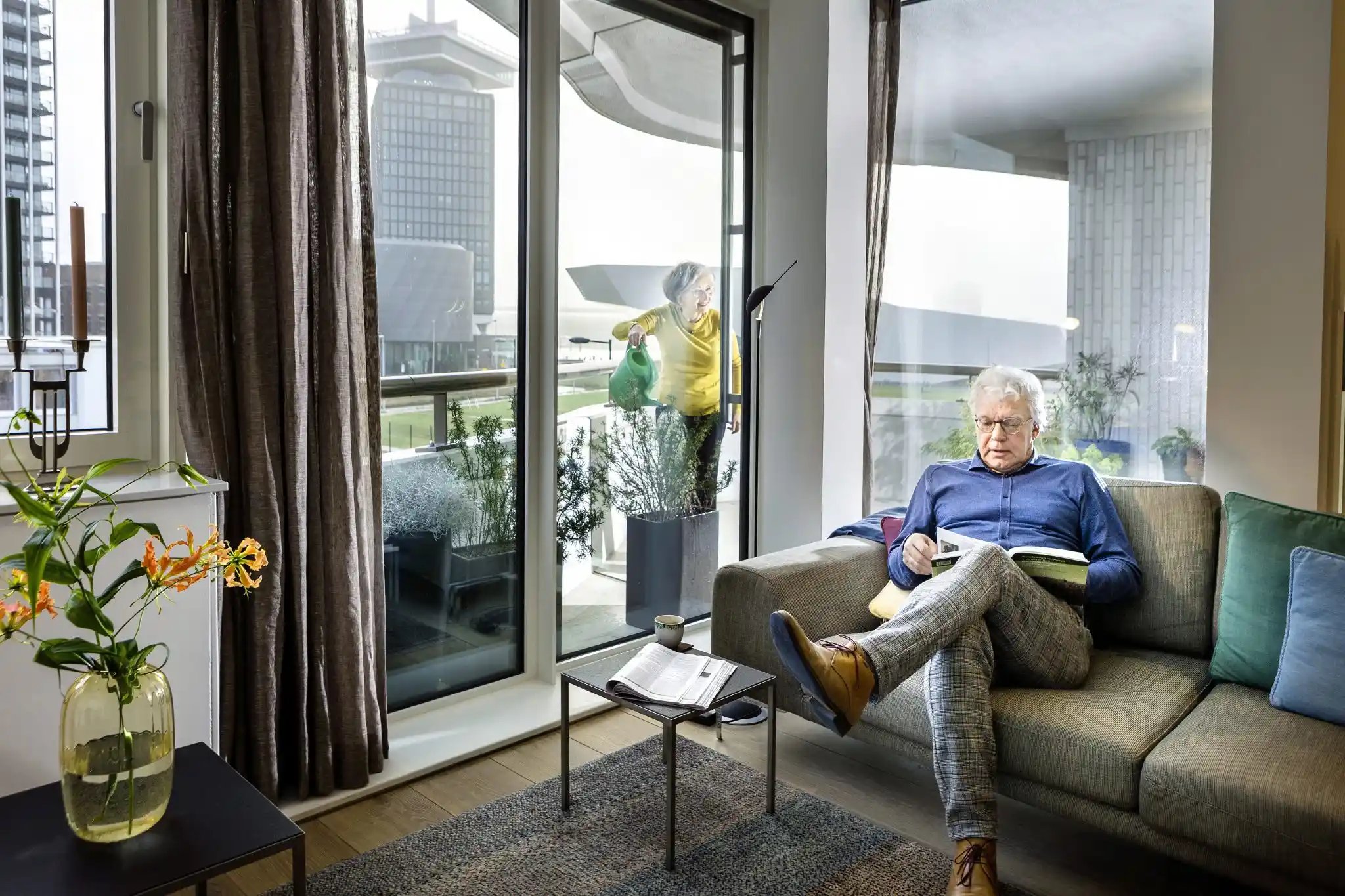 "We kochten dit appartement vanwege het spectaculaire uitzicht"