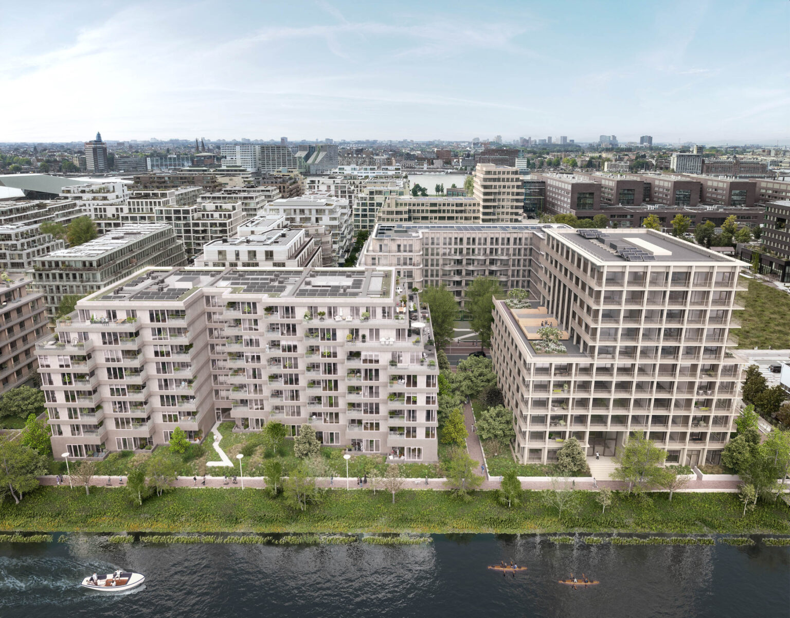 Koopappartementen in The Dock Aan het IJ Amsterdam