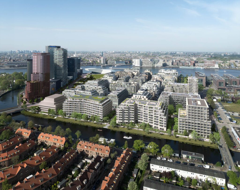 Aan het IJ stadswijk